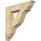 Ekena Millwork Funston Traditional Rough Sawn Bracket, Douglas Fir, 6"W x 34"D x 34"H BKT06X34X34FST01RDF - alternate 1